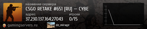 Баннер сервера