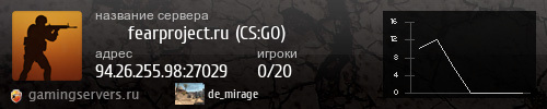 Баннер сервера