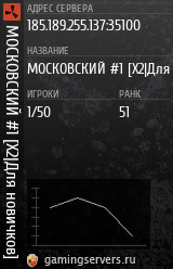 Баннер сервера