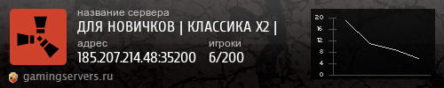 Баннер сервера