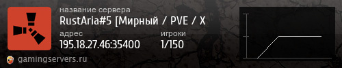 Баннер сервера