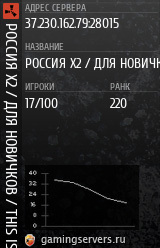 Баннер сервера