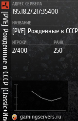 Баннер сервера