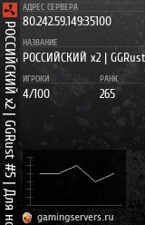 Баннер сервера