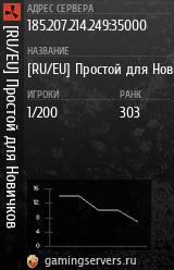 Баннер сервера