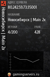 Баннер сервера