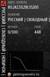 Баннер сервера