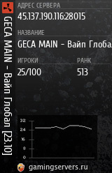 Баннер сервера