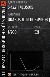 Баннер сервера