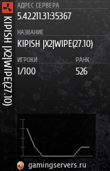 Баннер сервера