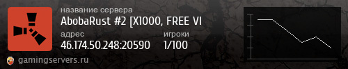 Баннер сервера