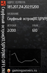 Баннер сервера