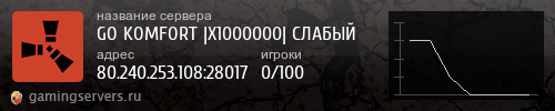 Баннер сервера