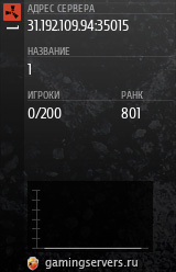 Баннер сервера
