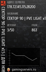 Баннер сервера
