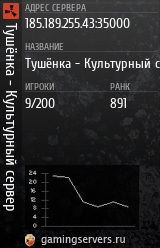 Баннер сервера