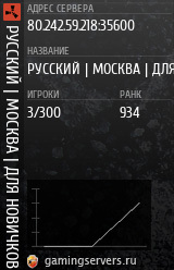 Баннер сервера