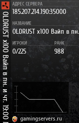Баннер сервера