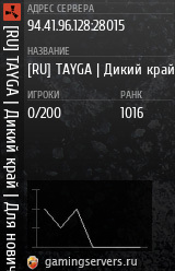 Баннер сервера