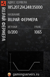 Баннер сервера