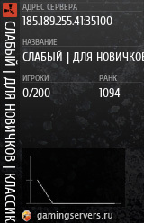 Баннер сервера