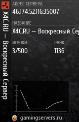 Баннер сервера