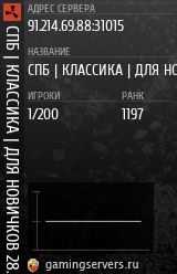 Баннер сервера