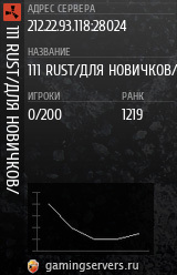 Баннер сервера