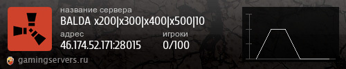 Баннер сервера