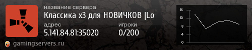Баннер сервера