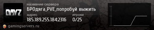 Баннер сервера