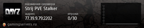 Баннер сервера