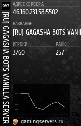 Баннер сервера