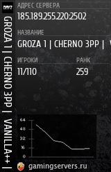 Баннер сервера