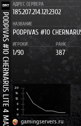 Баннер сервера