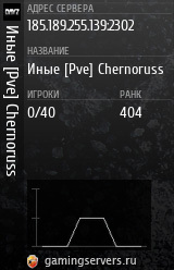 Баннер сервера