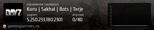 Баннер сервера