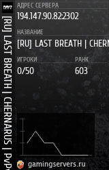 Баннер сервера