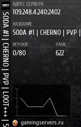 Баннер сервера
