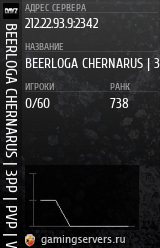 Баннер сервера