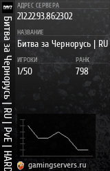 Баннер сервера