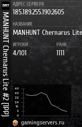 Баннер сервера