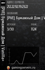 Баннер сервера