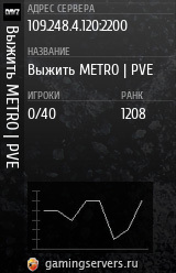 Баннер сервера