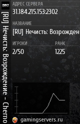 Баннер сервера