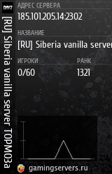 Баннер сервера