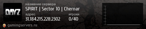 Баннер сервера