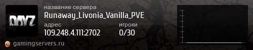 Баннер сервера