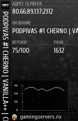 Баннер сервера