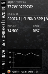 Баннер сервера